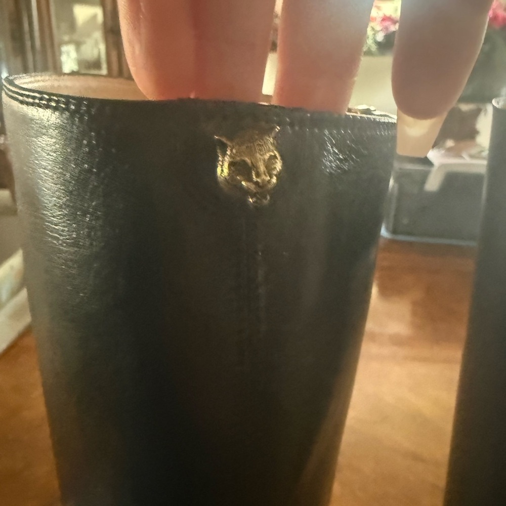 Gucci Black Knee-High Boots - Picture 15 of 16